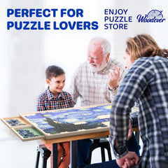 Woodever lightweight portable design for on-the-go puzzle sessions.