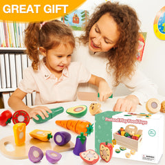 Woodmam imaginative kitchen gift set encouraging creative play for toddlers 3+.