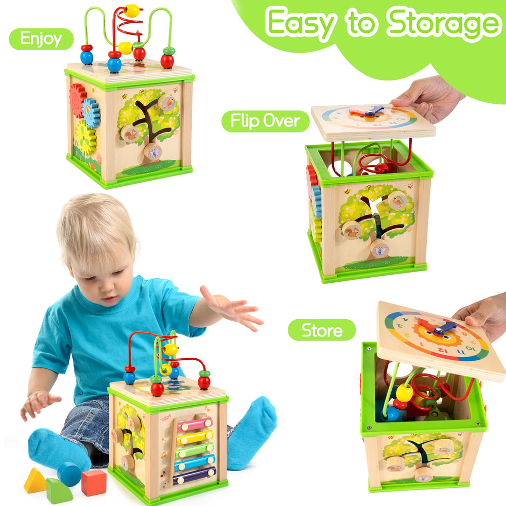 WOODMAM xylophone encourages musical exploration and rhythm as kids tap.