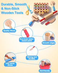 WoodsyJoy pizza-cutter supports simple slice play and coordination.