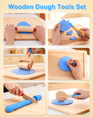 WoodsyJoy safety-scissors enable safe snipping for little hands.