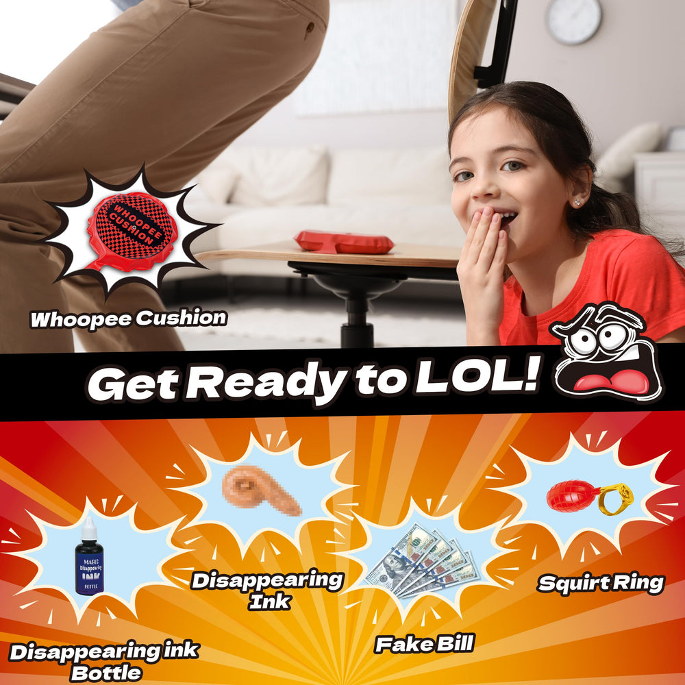 Fake tongues from Wookidel kit for believable prank setups