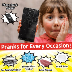 Wookidel Prank Stuff: fake ice looks real for convincing pranks.