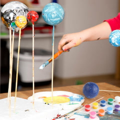 Wookidel Solar System Kit color palette supports vibrant planet coloring and creativity.