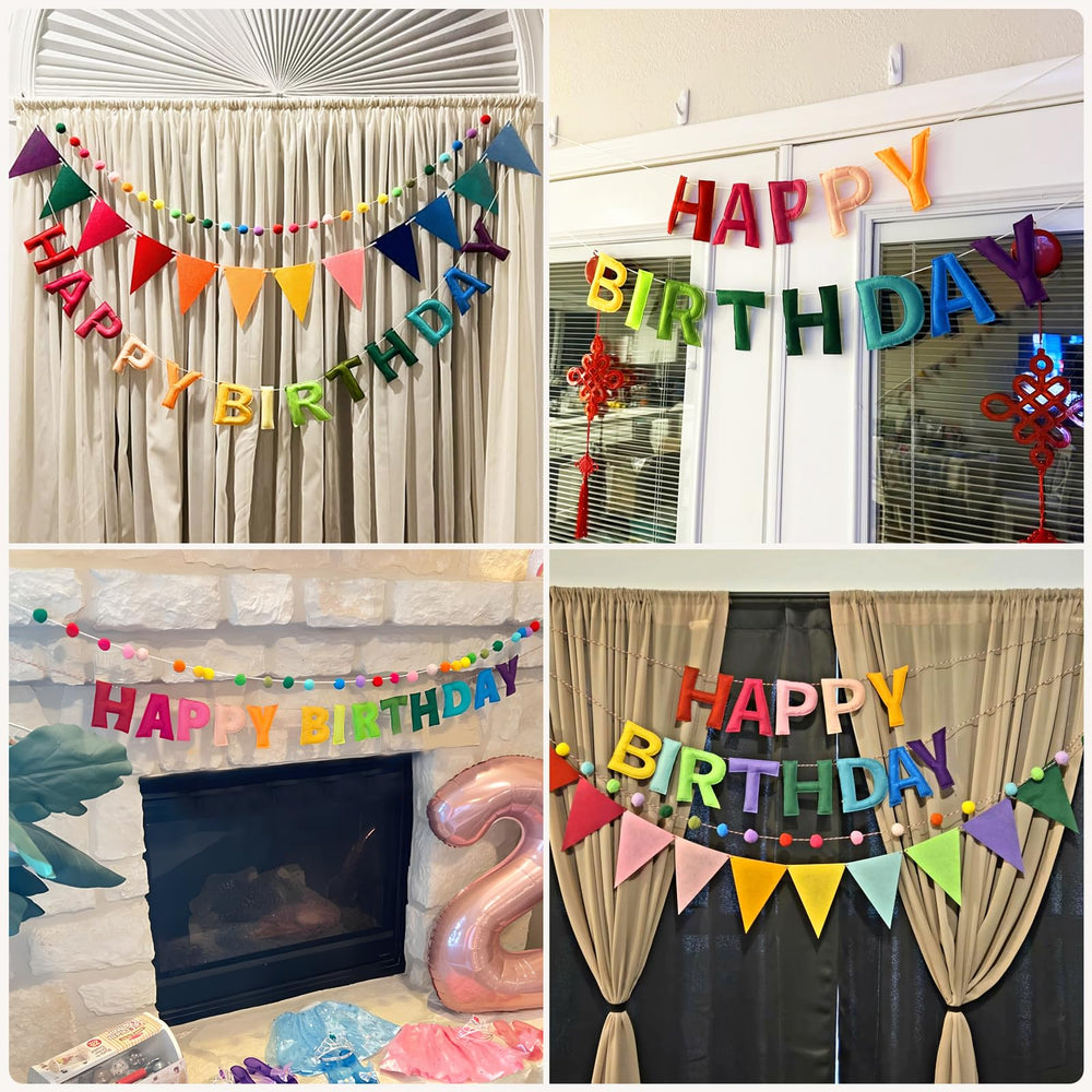 Woonnuk Rainbow Party Decor kit for easy decorating at events for kids and adults.