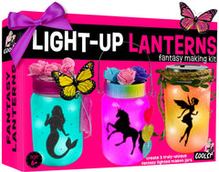WOOODLIFY light-up unicorn lantern kit with vibrant colors for creative play