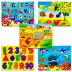 WOOODLIFY toddler puzzle set makes a versatile gift for curious kids.