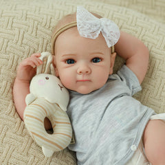 WOOROY hand-painted hair and eye detail enhances realism during pretend-care