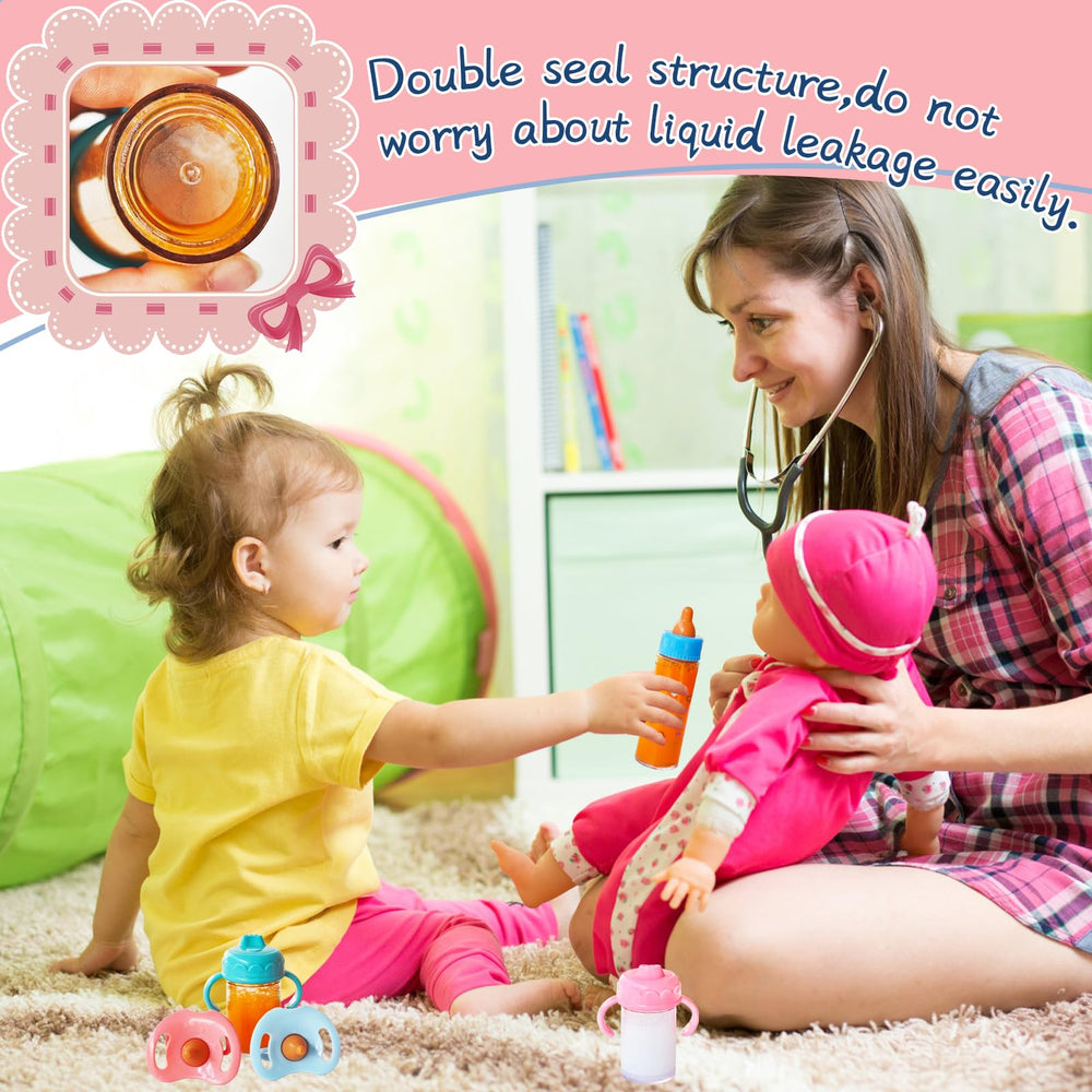 Woozettn pink storage bags keep accessories organized.