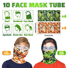 Wordot face masks keep kids comfy during battles.