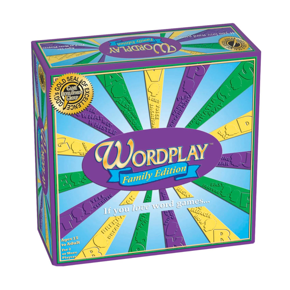 Wordplay spinner-letters: quick rounds boost family fun and brain agility.