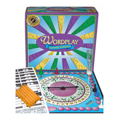 Wordplay team-celebration: players cheer and enjoy a friendly competition.