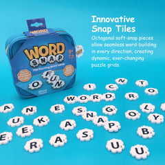 WordSnap board-free play lets you create flexible word layouts.