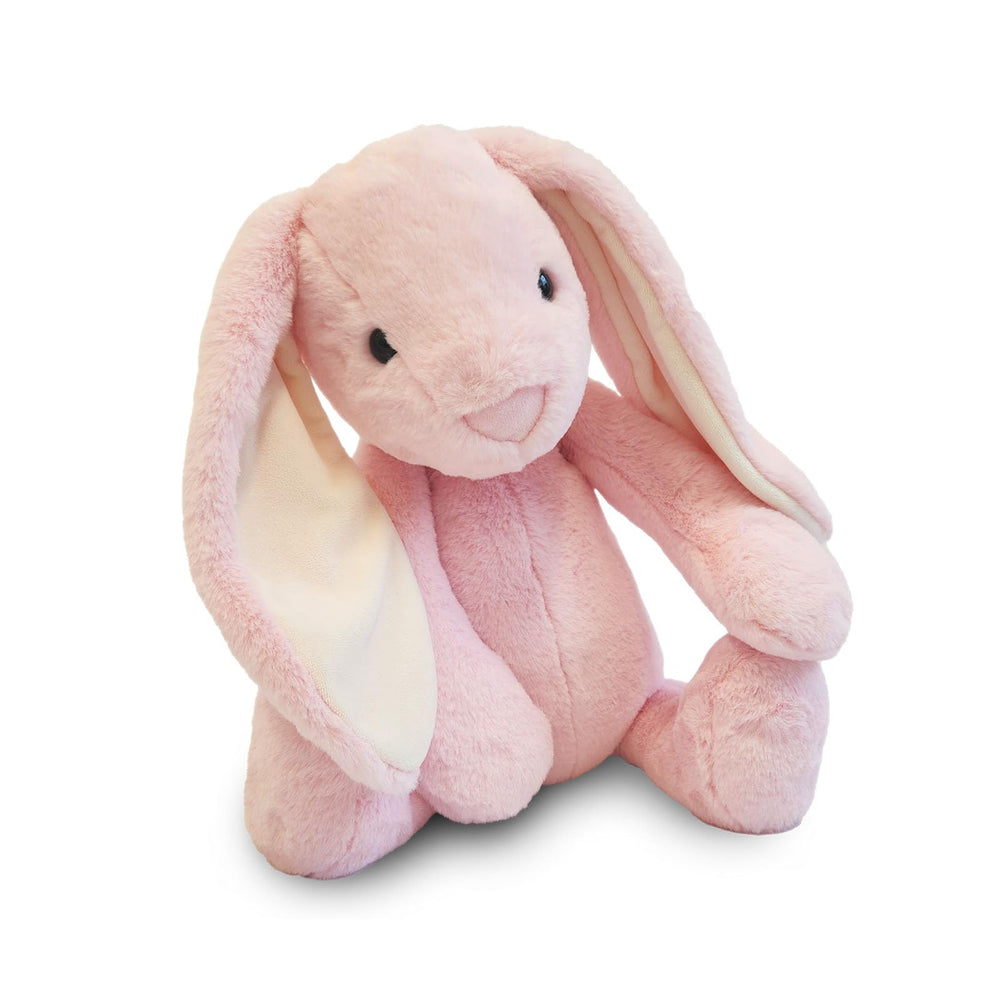 World’s Softest BriBri Bunny Rose 16-inch plush ready for cozy cuddles.