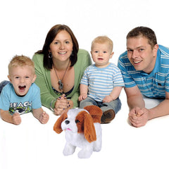 WorWoder Plush Saint Bernard toy soft materials for safe, cozy moments.
