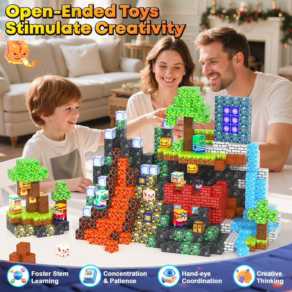 Wotolit forest set highlights color patterns to support storytelling and pattern recognition