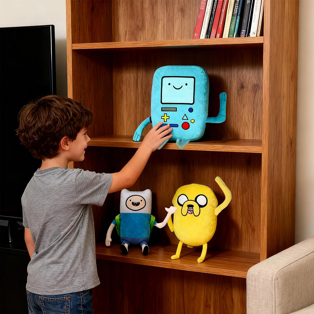 Wovxixy Plush BM0 blue front view, a soft room decor accent.