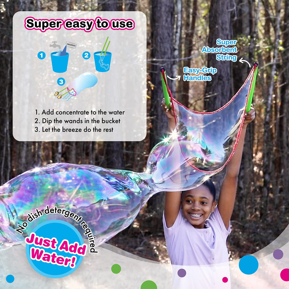 WOWMAZING durable bubble blower designed for family play