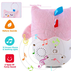 WOWOHAGE baby toy with hanging ring for stroller attachment