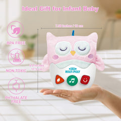 WOWOHAGE gift-ready plush owl toy for baby showers