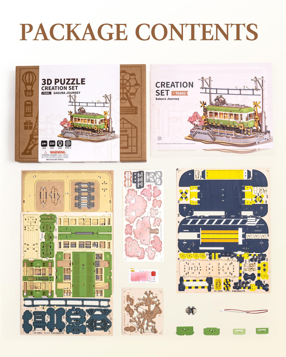 Wowood home office decor tram, inspiring creativity and a calming work environment.