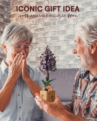 Wowood Lilac puzzle blocks feature smooth edges for easy handling