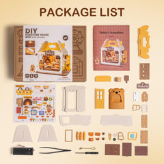 Wowood progress crafting session—visible assembly milestones.