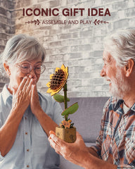 Wowood sunflower decor for home or office adds natural charm.