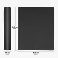 WPGEAR binder displaying cards through transparent pages