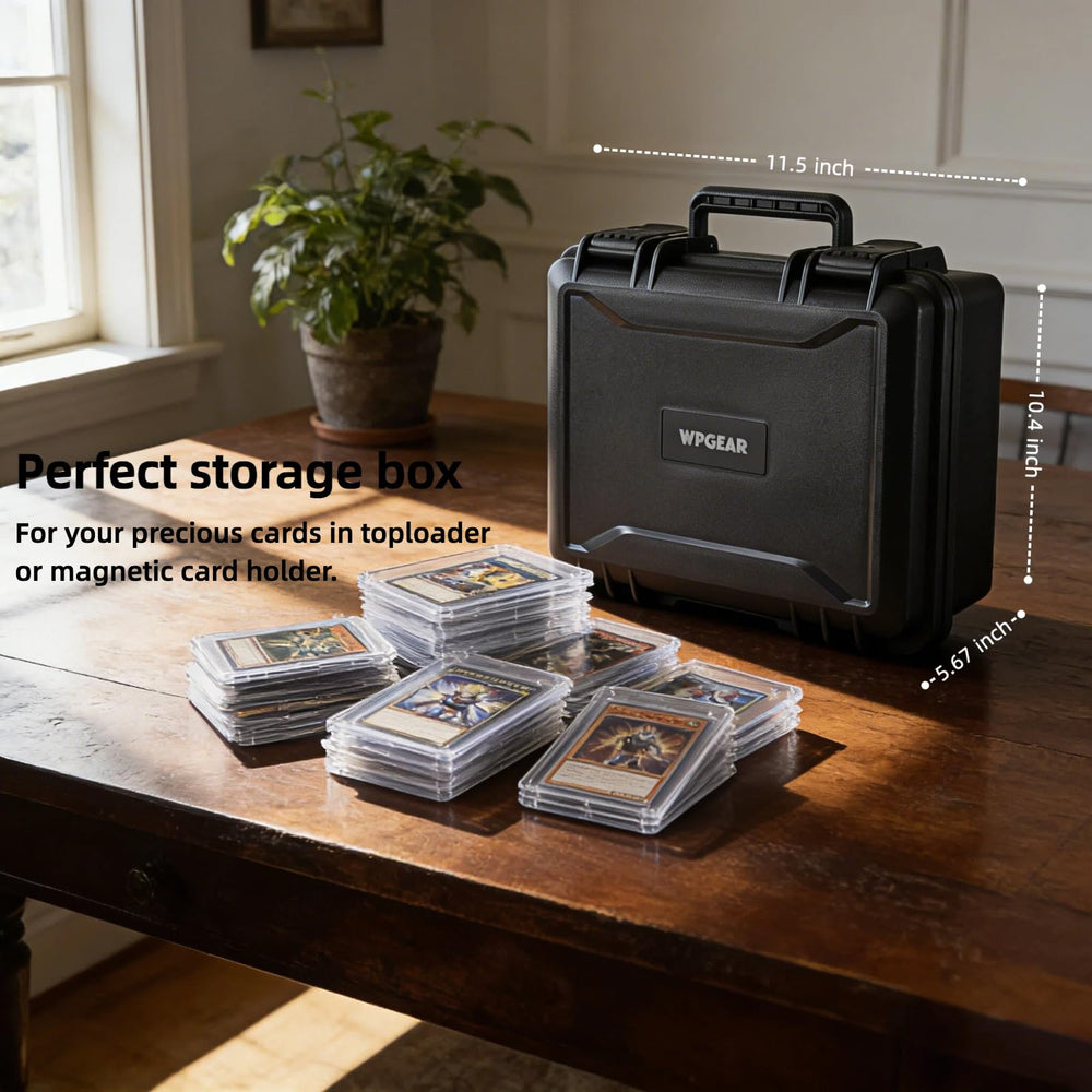 WPGEAR compact exterior fits in bags and shelves for easy planning