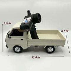 WPL DEWAN D14 engine-cover detail highlighting rugged realism