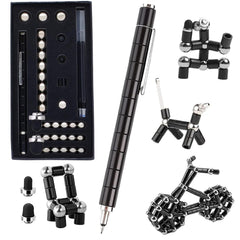 WQWQUU fidget pen deformation demonstrates flexible shapes for focus and play