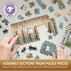 Wrebbit3D Great Hall detail highlights authentic movie inspired elements for themed puzzling
