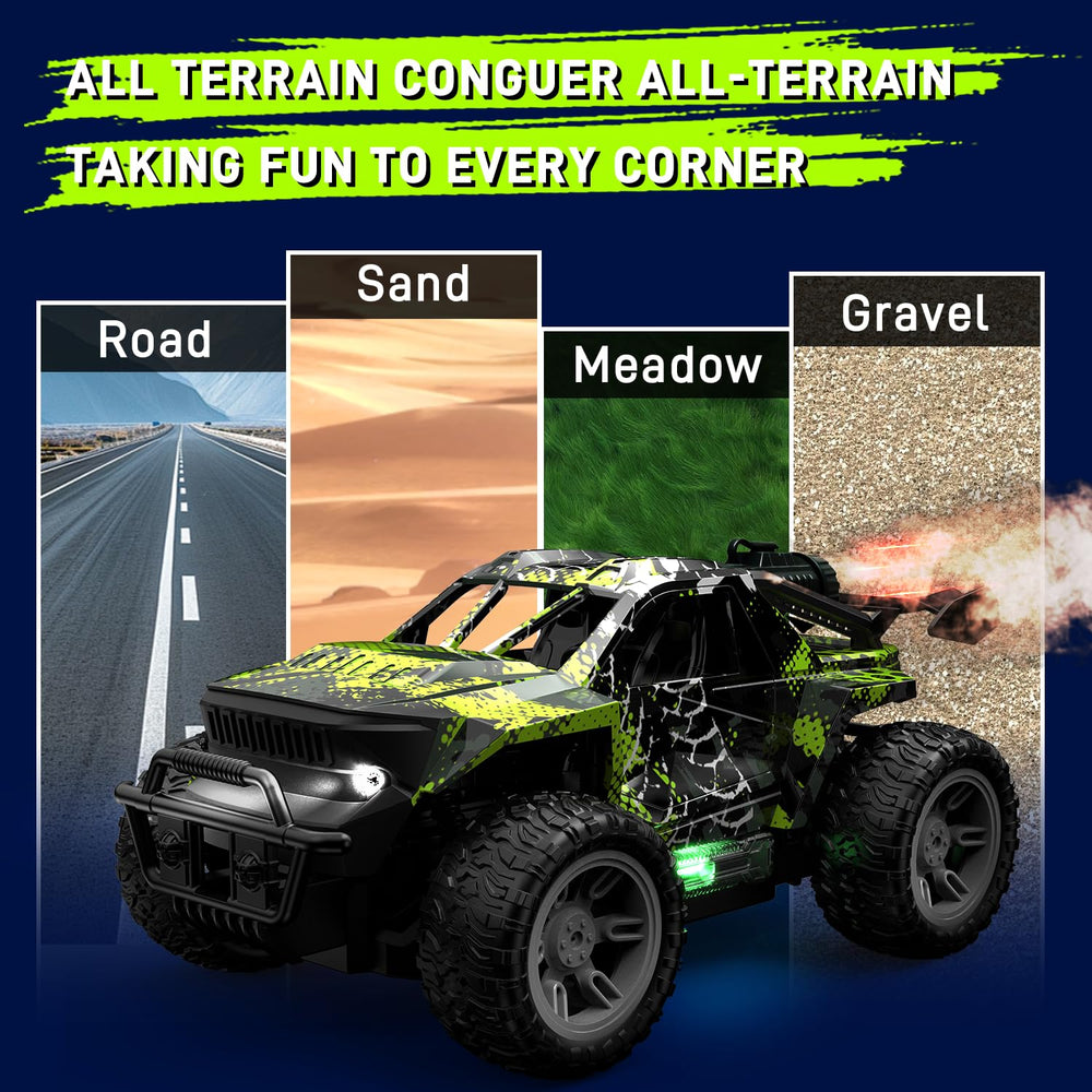 WRTWRT 2.4GHz remote provides fast, reliable steering.