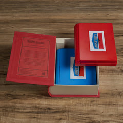 WS Game Company Battleship protective slipcase keeping components organized
