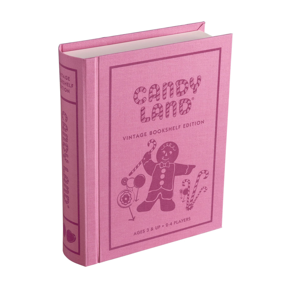 WS Game Candy Land Vintage Bookshelf Edition cover view for stylish display.
