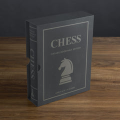 WS Game Company linen slipcase protecting the chess set