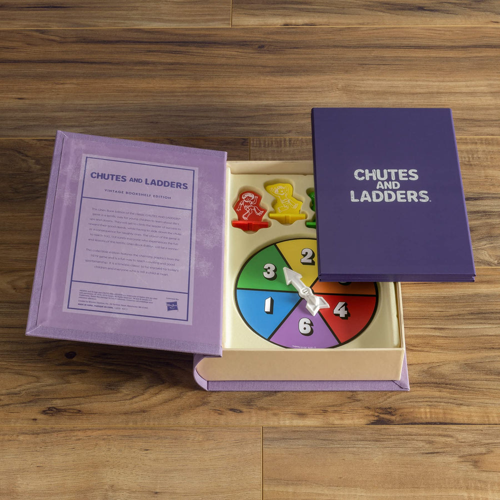 WS Game Company Chutes and Ladders ages 3 plus family play ready