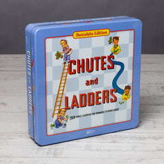 WS Game Company Chutes and Ladders Nostalgia Edition retro artwork boosts display appeal