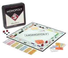 WS Game Company Monopoly Nostalgia Edition ivory dice and money support traditional gameplay