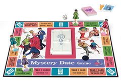 WS Game Company Mystery Date Nostalgia Edition full-sized gameboard and retro packaging.