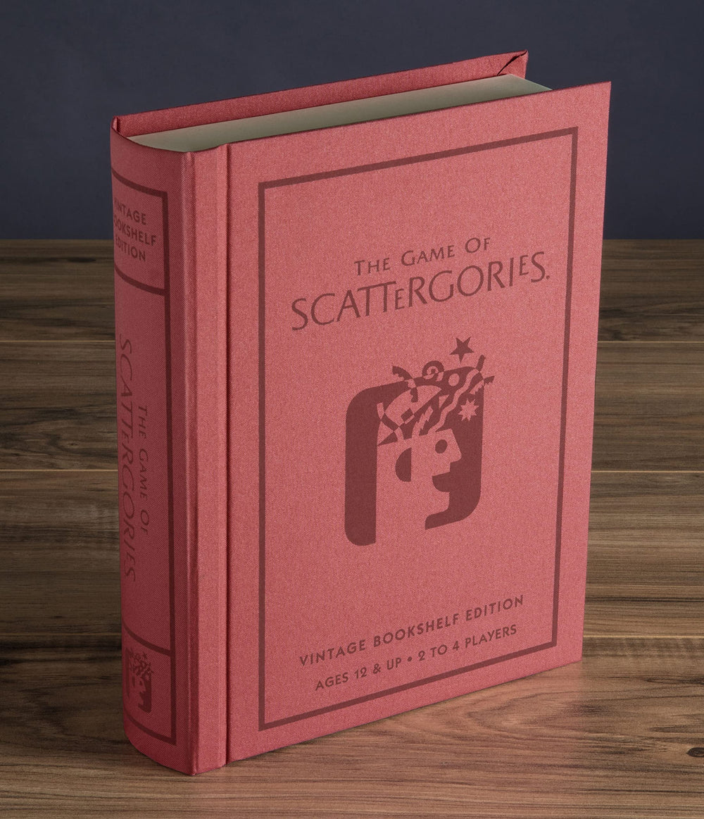 WS Game Company Scattergories compact design fits family rooms and game nights.