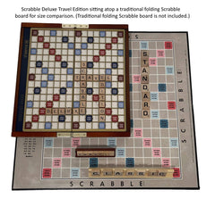 WS Game Company Scrabble Deluxe Travel includes tiles and racks.
