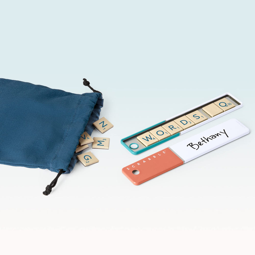 WS Game Company Scrabble wall mounted board as stylish room decor.