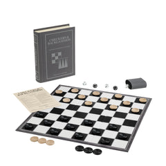 WS Game Company vintage bookshelf collection adds nostalgic décor.