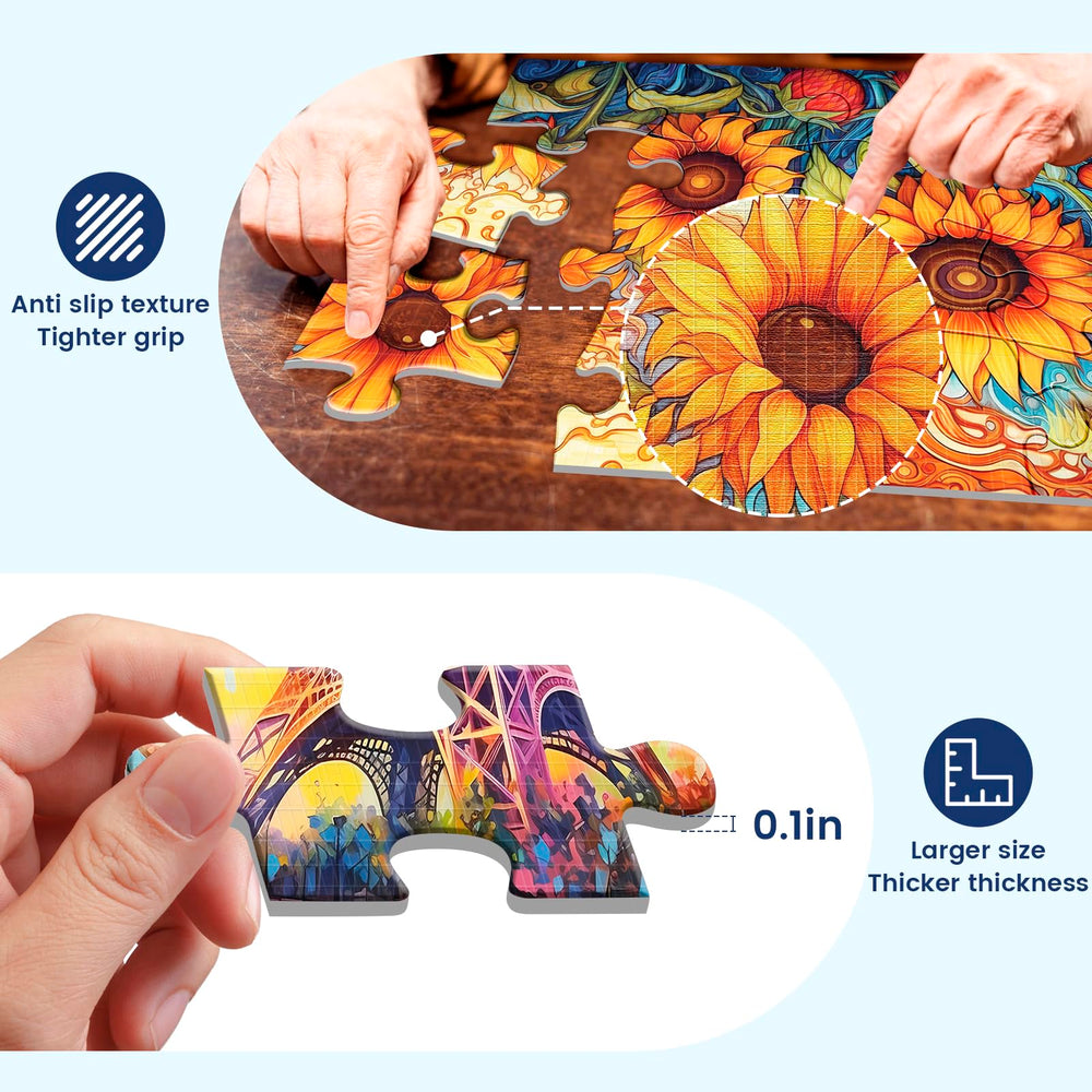 WSCXSC large-piece puzzle set with premium paper and durability