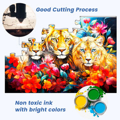 WSCXSC puzzles feature bright colors and detailed illustrations to attract attention and spark reminiscence.