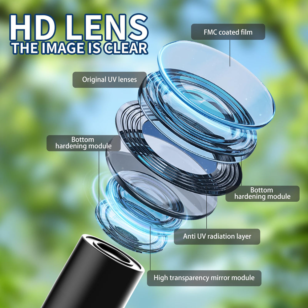 WSDMIC 7-color filter wheel improves contrast during observations.