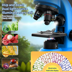 WSDMIC kit contents include slides and tools for hands-on science at home.
