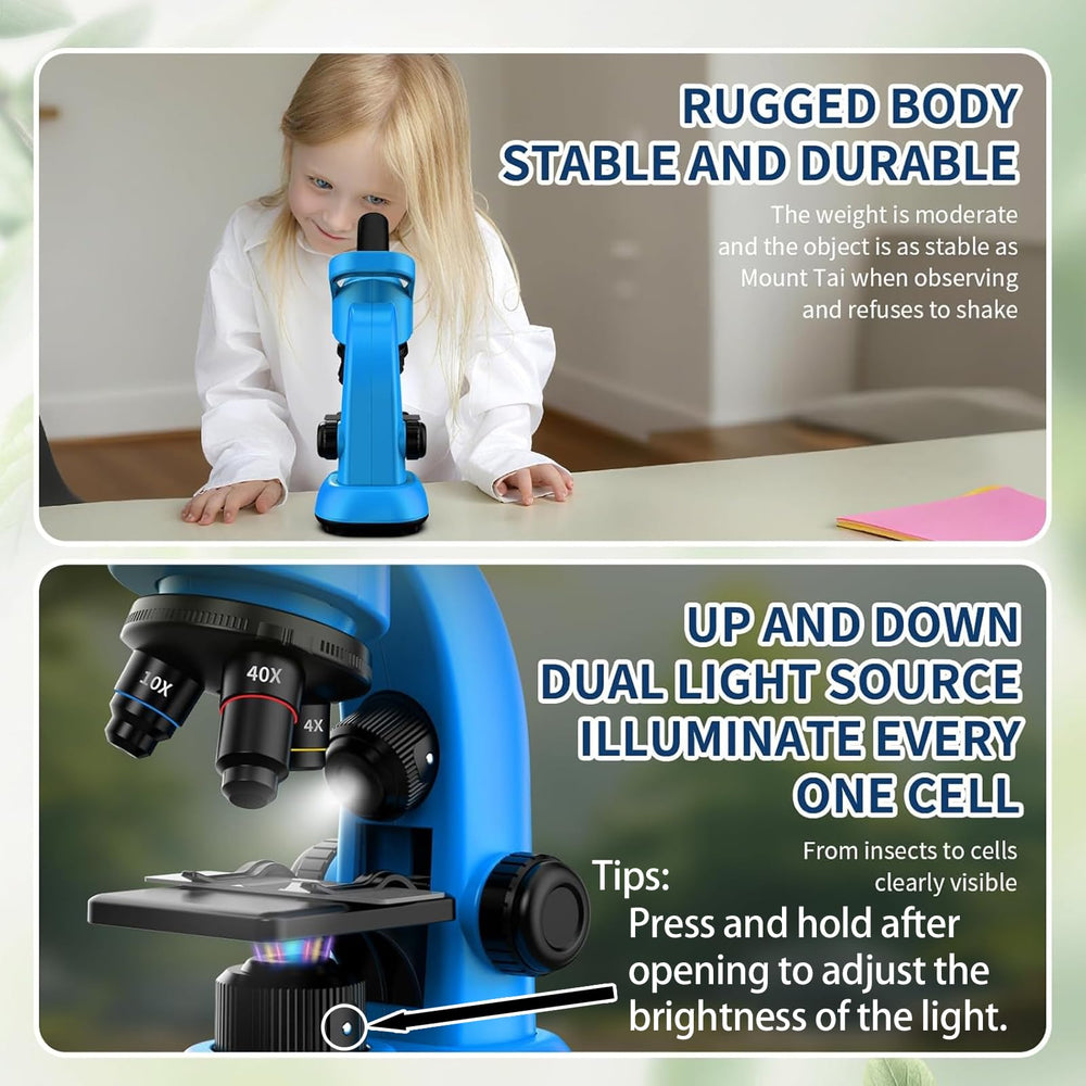 WSDMIC smartphone adapter enables capturing photos and videos of experiments.